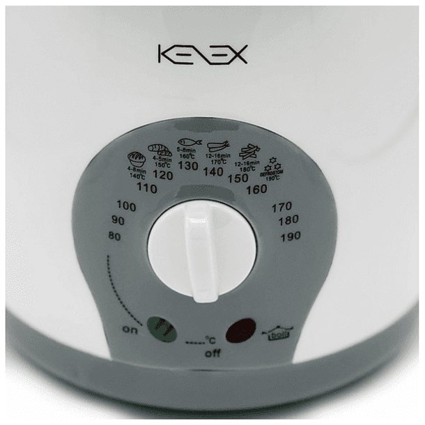 Fritadeira 1L 800W (Branco) - KENEX 4