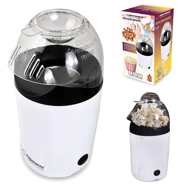 Máquina Fábrica de Pipocas (Pipoqueira) 1200W - ESPERANZA 1