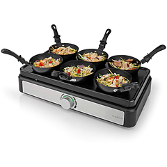 Grelhador Wok Elétrico 600W (6 Pessoas) - NEDIS