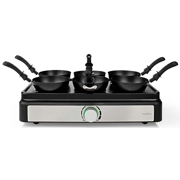 Grelhador Wok Elétrico 600W (6 Pessoas) - NEDIS 2