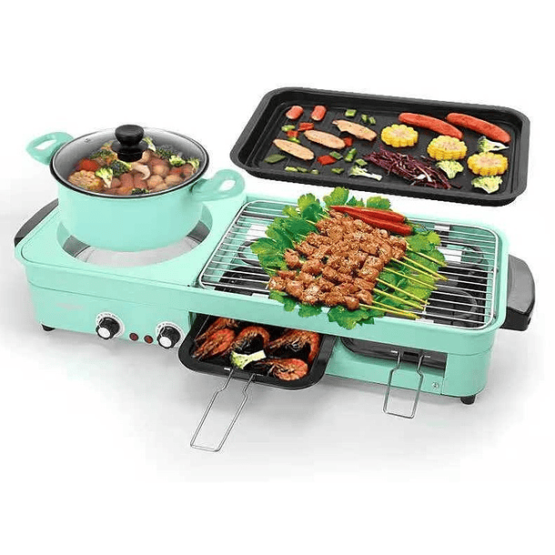 Grelhador Elétrico Multifunções 2200W 1