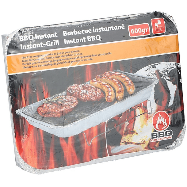 Emb. Churrasqueira Instantânea 600g - BBQ COLLECTION 1