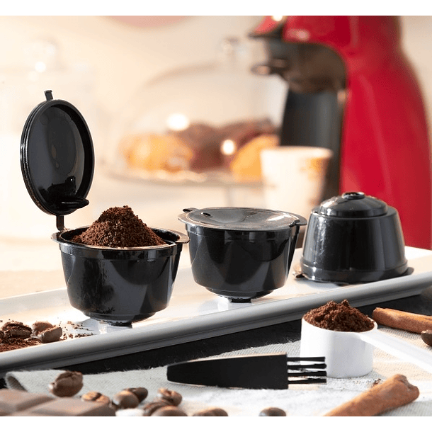 Pack 3x Cápsula Recarregável Café DOLCE GUSTO (50x Utilizações) 1