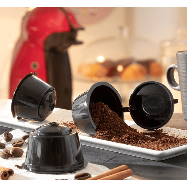 Pack 3x Cápsula Recarregável Café DOLCE GUSTO (50x Utilizações) 4