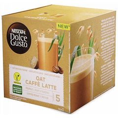 Cápsulas Nescafé Dolce Gusto (12 Unidades) Vegan Oat Caffe Latte