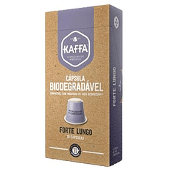 Pack 10x Cápsulas Biodegradáveis de Café Forte Nespresso - KAFFA