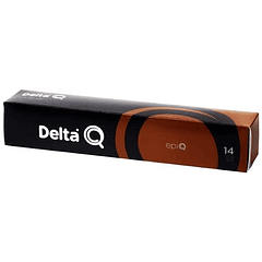 Pack 10x Cápsulas Epiq Compatível c/ Delta (Intensidade 14) - DELTA Q