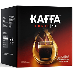 Pack 16x Cápsulas p/ Dolce Gusto Forte (Intensidade 11) - KAFFA