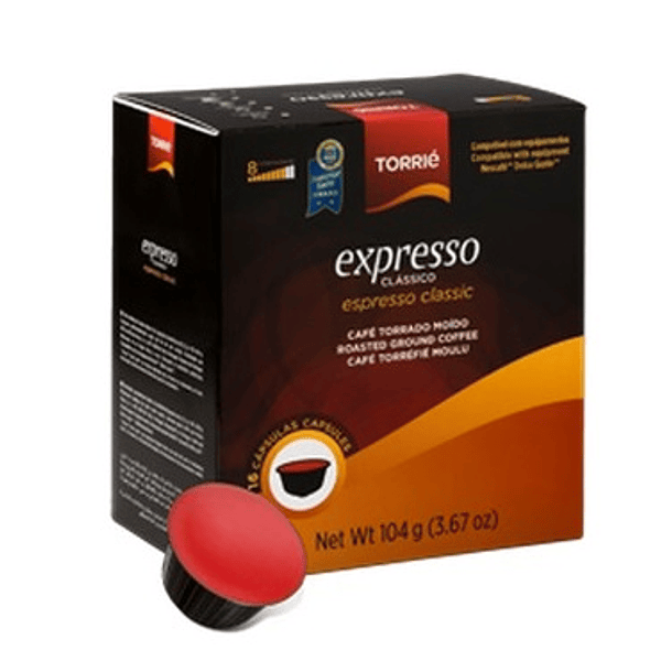 Pack 16x Cápsulas Dolce Gusto Torrié Expresso 