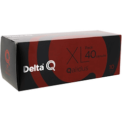 Pack 40x Cápsulas Qalidus Compatível c/ Delta (Intensidade 10) - DELTA Q