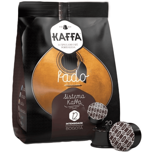 Pack 20x Cápsulas Kaffa Fado - Intensidade 12 