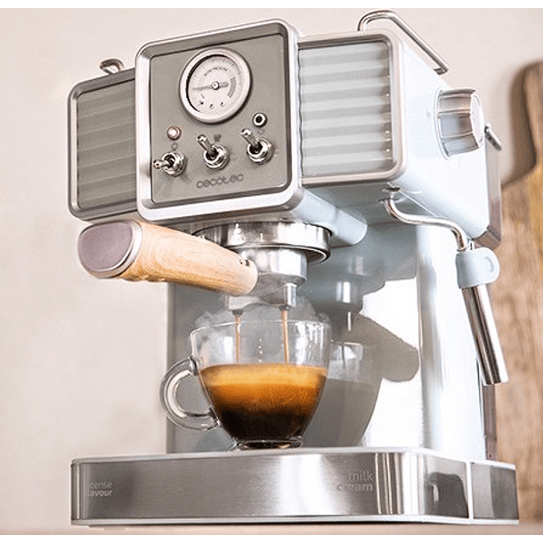 Máquina de Café Expresso Power 20 Tradizionale 1350W (Inox) - CECOTEC 2