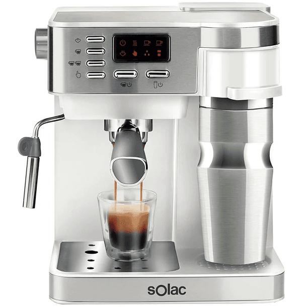 Máquina de Café Espresso Multi Stillo 850W (Inox) - SOLAC 1