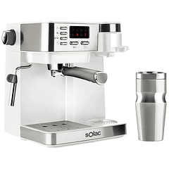 Máquina de Café Espresso Multi Stillo 850W (Inox) - SOLAC