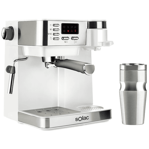 Máquina de Café Espresso Multi Stillo 850W (Inox) - SOLAC 2