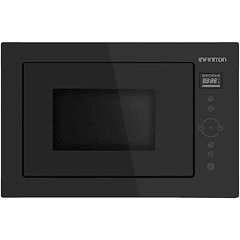 Microondas Encastrável 25L 900W c/ Grill (Preto) - INFINITON