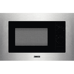 Microondas de Encastre 700W 17 ZMSN5SX (Inox) - ZANUSSI