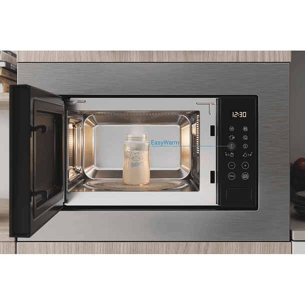 Microondas Encastre 20L + Grill MWI 120 GX - INDESIT 4
