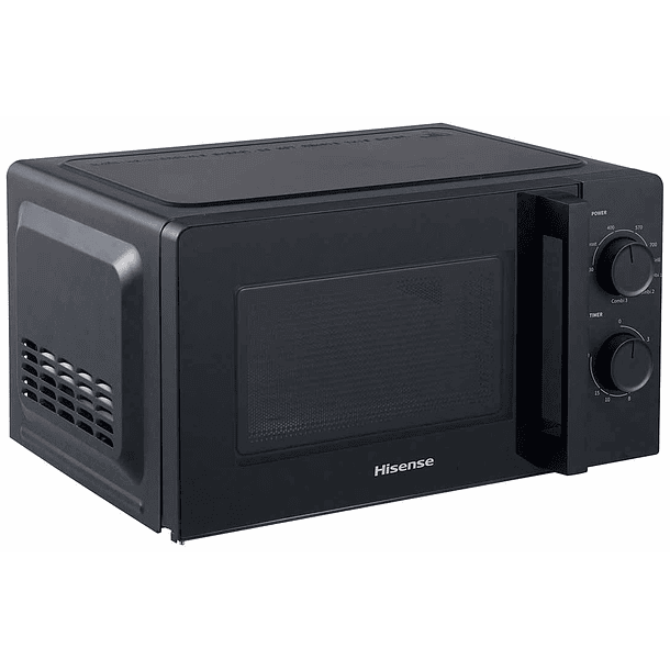 Microondas c/ Grill e Função Descongelar (20L) Preto - HISENSE 2