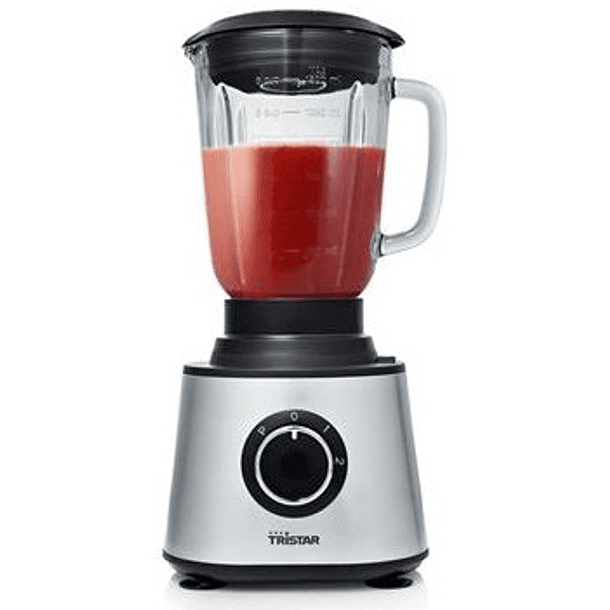 Processador de Alimentos / Liquidificadora MX-4823 1.5L 600W (Cinzento) - TRISTAR 4