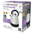 Chaleira Elétrica Danúbio 1,8L 2200W (Inox Mate) - ESPERANZA 2