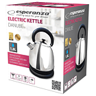 Chaleira Elétrica Danúbio 1,8L 2200W (Inox) - ESPERANZA 2