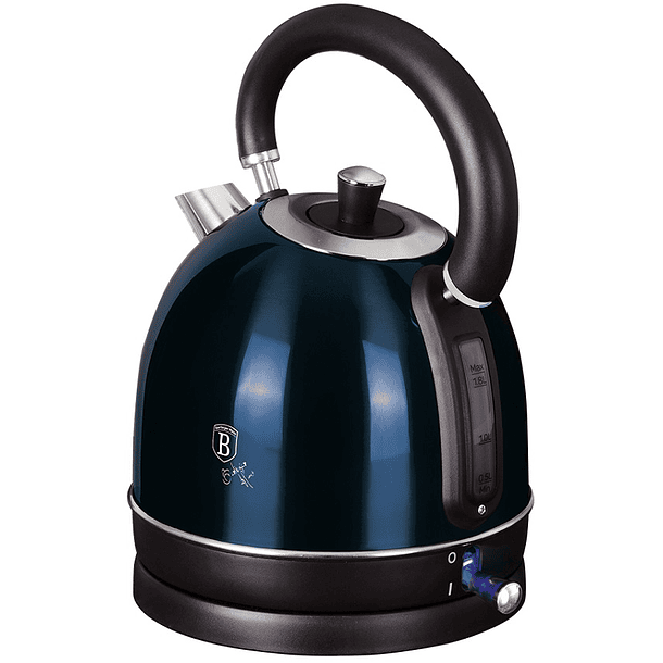 Chaleira Elétrica 2200W 1,8L (Metallic Line Aquamarine Edition) - BERLINGER HAUS 