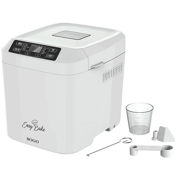 Máquina de Fazer Pão 550W 1000g (Branco) - SOGO 3