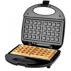 Máquina de Waffles 1000W (Preto) - ESPERANZA