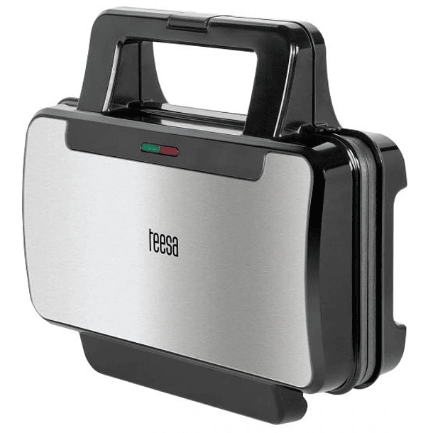 Máquina de Waffles Inox (Gaufres) 1000W - TEESA 2