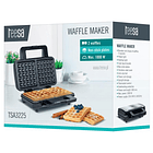 Máquina de Waffles Inox (Gaufres) 1000W - TEESA 4