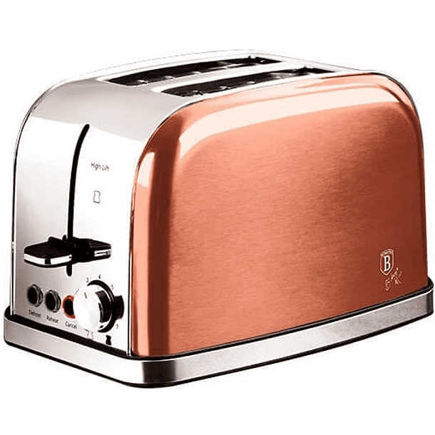 Torradeira 850W (Rose Gold Edition) - BERLINGER HAUS 