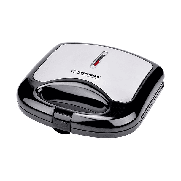 Sanduicheira ASIAGO 1000W (Preto/Inox) - ESPERANZA 1