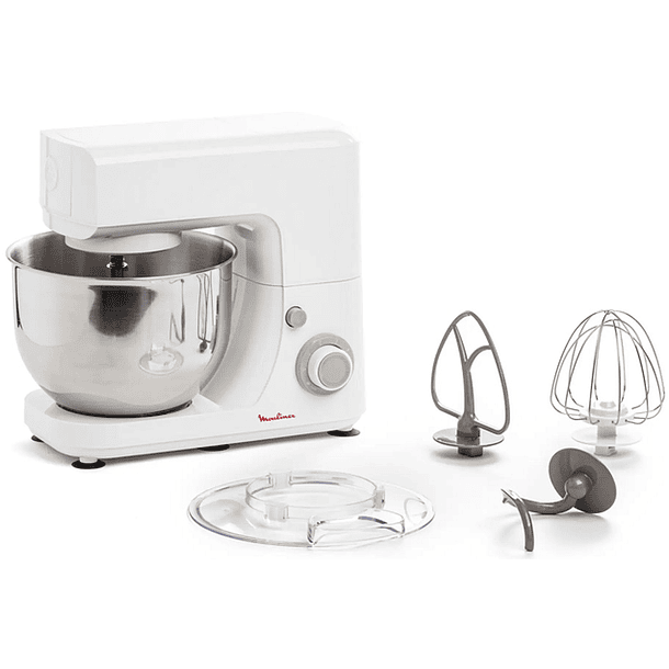 Robot de Cozinha Masterchef Essential 4.8L 800W (Branco) - MOULINEX 1