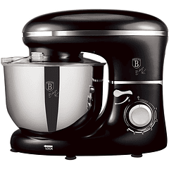 Robot de Cozinha Planetário 1300W 6L (Black Silver Collection) - BERLINGER HAUS