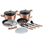 Conjunto de Cozinha c/ 13 Peças (Rose Gold) - BERLINGER HAUS 1