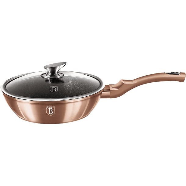 Frigideira c/ Tampa 24cm (Rose Gold Collection) - BERLINGER HAUS 2