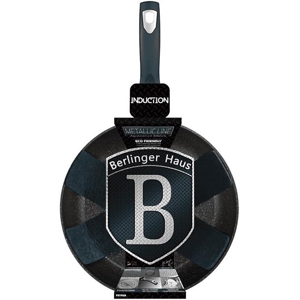 Frigideira 24cm (Metallic Line Aquamarine Edition) - BERLINGER HAUS 1