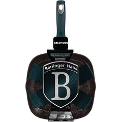 Grelhador 28cm (Metallic Line Aquamarine Edition) - BERLINGER HAUS