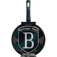 Flip Frigideira 26cm (Metallic Line Aquamarine Edition) - BERLINGER HAUS