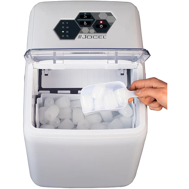 Máquina de Fazer Gelo Compacta 150W (Branco) - JOCEL 2