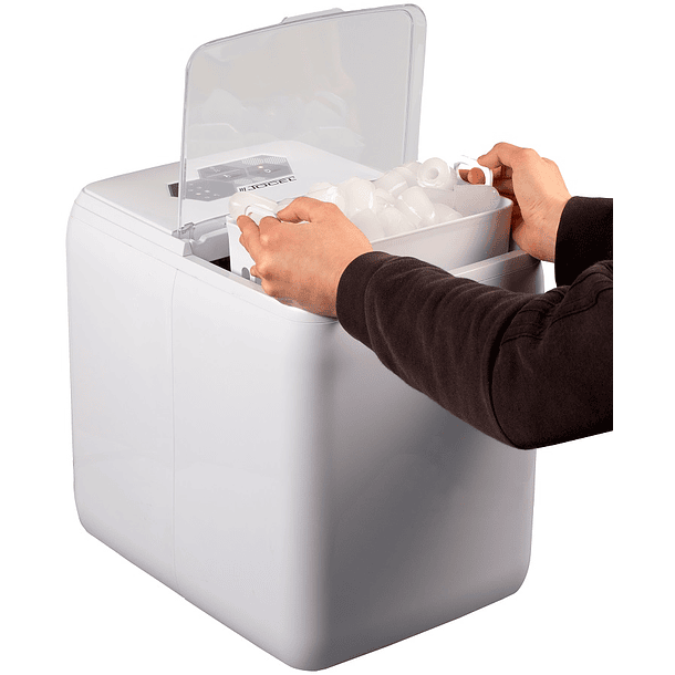 Máquina de Fazer Gelo Compacta 150W (Branco) - JOCEL 3