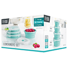 Conjunto de 4 Recipientes Dobráveis - TEESA 4