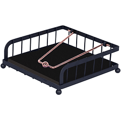 Porta-Guardanapos (Black Rose Collection) - BERLINGER HAUS