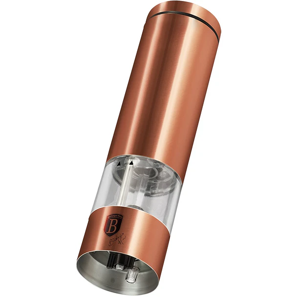 Moinho de Sal/Pimenta Elétrico (Rose Gold Edition) - BERLINGER HAUS 1