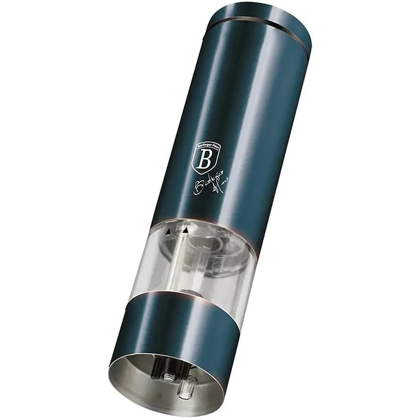 Moinho de Sal/Pimenta Elétrico (Metallic Line Aquamarine Edition) - BERLINGER HAUS 3