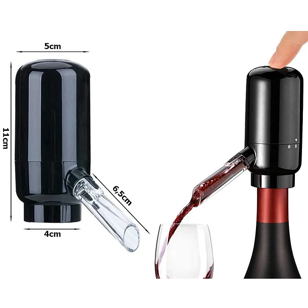 Dispensador Elétrico p/ Garrafas de Vinho 3
