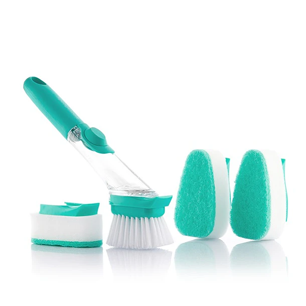 Escova-Esfregão c/ Punho e Dispensador de Detergente (Azul) - INNOVAGOODS 2