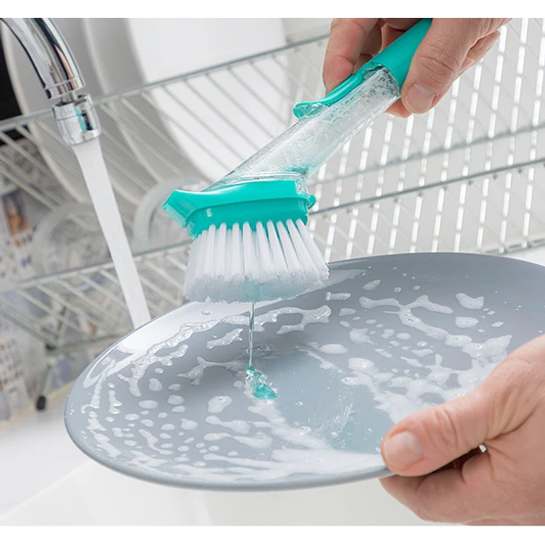 Escova-Esfregão c/ Punho e Dispensador de Detergente (Azul) - INNOVAGOODS 3