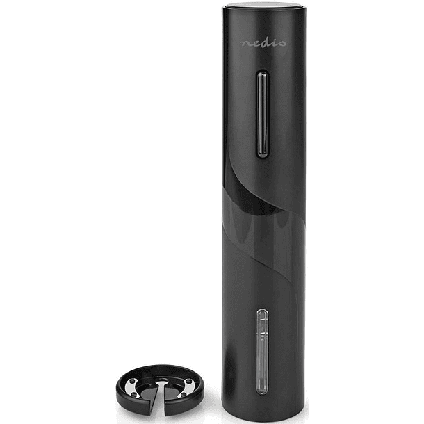 Saca Rolhas Eléctrico (ABS/Alumínio Preto) - NEDIS 1